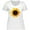 AA-White, variant on Summer Sunflower Women's Plus Size T-Shirt