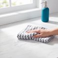 thumbnail image 2 of REGALWOVEN Microfiber Cleaning Cloth, 12 Pack Highly Absorbent Lint Free Rags Reusable and Washable Cleaning Towels Grey 12" x 12", 2 of 7