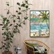 thumbnail image 3 of Cuadros Decorativos Kit de pintura de diamante 5D, imágenes de mosaico de taladro redondo completo de árbol de coco de playa DIY DQrwqpou Nuevos Originales, 3 of 9