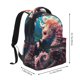 thumbnail image 2 of Disketp Ocean Seahorse Mochila Estampada para Hombre y Mujer – Mochila Ligera Clásica con Múltiples Bolsillos para Universidad, Trabajo y Viajes-One Size, 2 of 5