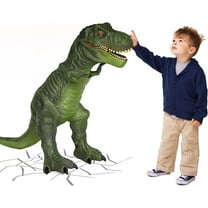 Gzsbaby Realistic 28" Dinosaur Toys for Boys Kids Action Figures, Green