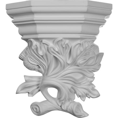 

16 1/8 W x 17 3/4 H x 8 5/8 P Oak Leaf Wall Sconce
