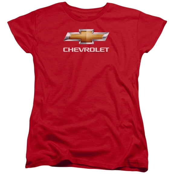 Chevrolet - Chevy Bowtie Stacked - Women's Short Sleeve Shirt - XX-Large