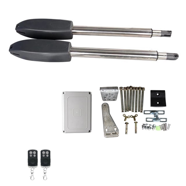 Automatic Dual Barrier Swing Arm Boom Gate Motor DC24V Opener Actuator Engine With Remote Control Kit Optional 400kg Door Opener ,Ultra-Quiet Operation