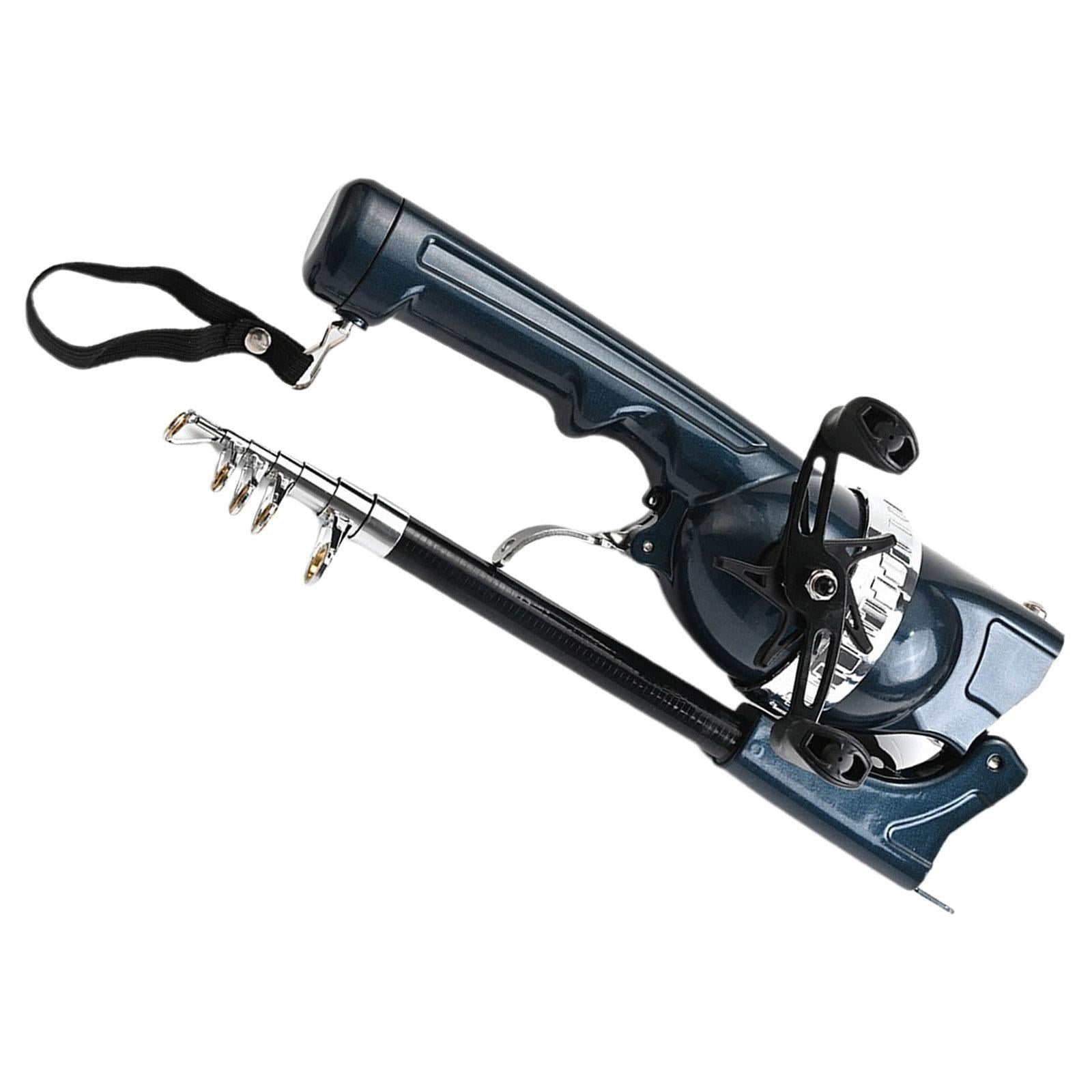 figatia Fishing Rod Reel Combos Telescopic Fishing Pole Fishing Accessory Folded Fishing Rod Rod for Trout Carp Freshwater