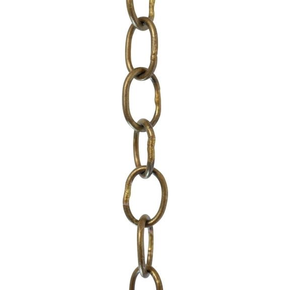 RCH Hardware CH-BR06-W Brass Chandelier Chain, Various Finishes (3 Feet)