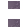 thumbnail image 1 of kurtrusly PVC Leaf Pattern Placemats Plate Mats Pad Place Mat Drink Cup Coasters Rectangle Insulation Kitchen Decor 45X30cm Taro Milk leaf 2Set, 1 of 6