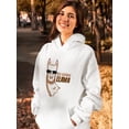 thumbnail image 2 of The No Drama Llama. Hoodie Women -SPIdeals Designs, Female Medium, 2 of 4
