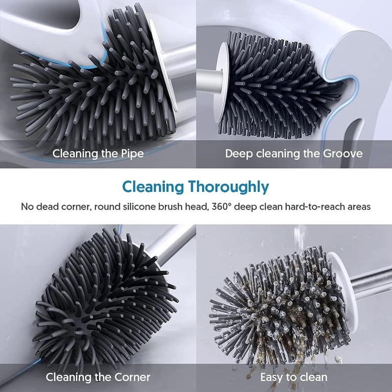 Sugarday Silicone Toilet Bowl Brush and Caddy photo 5