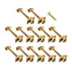 thumbnail image 1 of Conectores de fijación para muebles, accesorios con llave, fijaciones de acero para tableros de mesa 12 piezas, 1 of 9