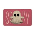 thumbnail image 1 of Felpudo Artoid Mode Pink Ghost Spooky, 43 x 74 cm, para interiores y exteriores, 1 of 6