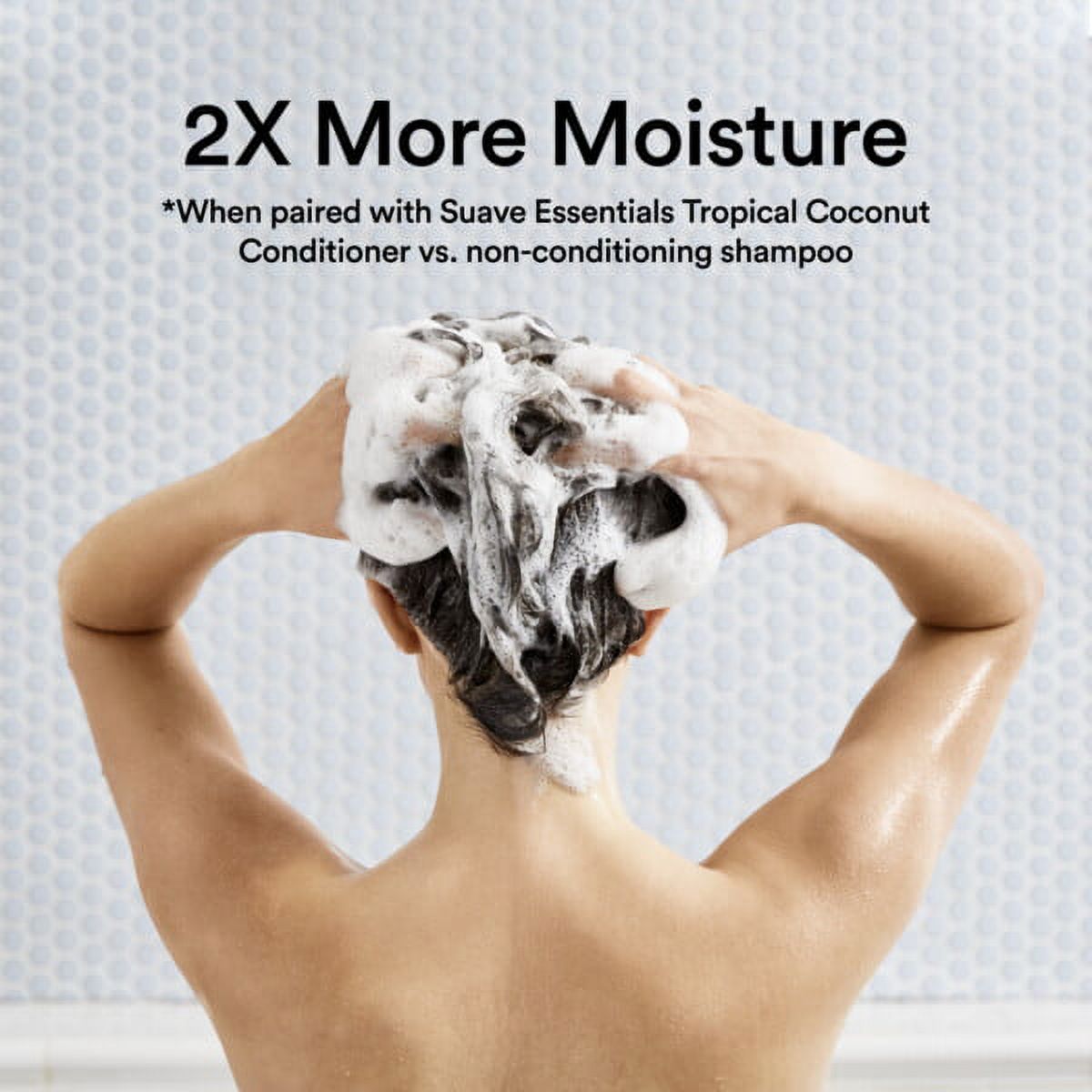 Suave Essentials Moisturizing Nourishing Daily Shampoo with Aloe & Vitamin E, 30 fl oz - image 6 of 13