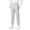 Gray, variant on Klisyaur Boys Sweatpants Elastic High Waist Fall Winter Joggers Casual Athletic Soft Pants with Zipper Pockets