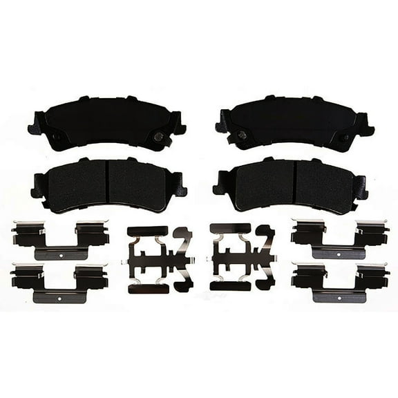Disc Brake Pad Set Fits select: 1999-2007 CHEVROLET SILVERADO, 1999-2007 GMC NEW SIERRA