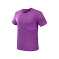thumbnail image 4 of Gamivast Men's Crew Neck T-Shirts Short Sleeve Solid Color Basic Tee Athletic Running Tops Moisture Wicking Breathable Soft Casual Undershirt, 4 of 7