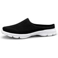 thumbnail image 2 of Womens Breathable Mesh Walking Mules Sneakers Open Back Slip On Shoes, 2 of 17