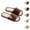 Coffee, variant on Fuzzy Slippers for Women Soft Plush Indoor Bedroom Slides Men's And Women's Summer Thick Soled Indoor Non Leisure Bathroom Soft Soled Slippers