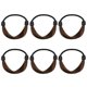 thumbnail image 1 of 6pcs Elastic Hair Ties Hair Elastic Rope Ponytail Holders Hair Bands Hair Accessory for, 1 of 4