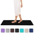 thumbnail image 1 of Memory Foam Bathroom Bath Rugs Absorbent Non-Slip Bath Rugs Washable Bath Mat - 40 x 120 cm, Black, 1 of 7