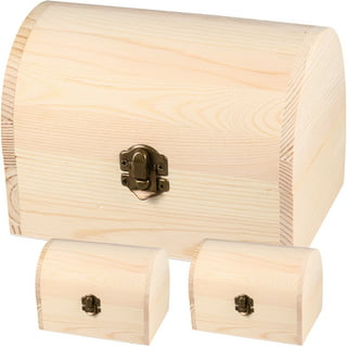 Crafter's Square Small Wooden Gift Boxes, 2x3.5x2 in. - Unfinished - Set of  (3)