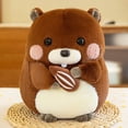 thumbnail image 2 of 20-40Cm Cuddly Stuffed Marmot Super Soft Cartoon Animal Toy Marmot Doll Baby Cuddle Doll Sleep Pillow Home Decor zhangmengya LED, 2 of 2