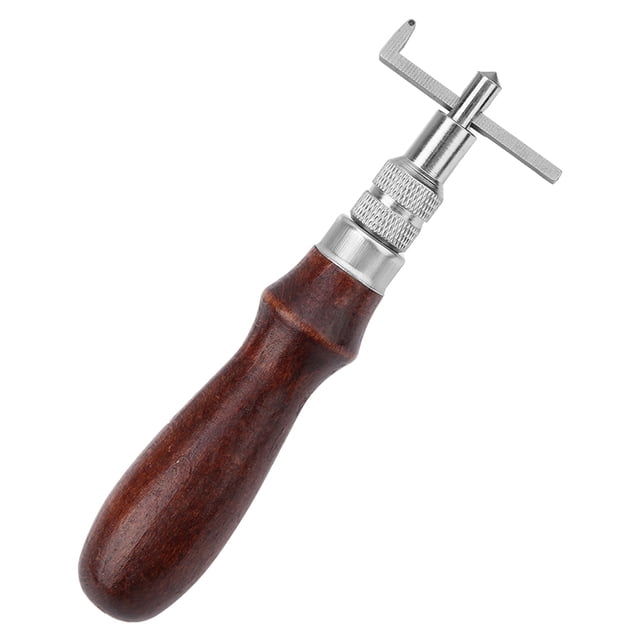 Bord en Cuir Réglable, Rainureur Entailleur Outils de Couture Bricolage Outil de Rainure de Métier