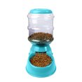 thumbnail image 1 of Comedero y bebedero automático para mascotas, ideal para gatos y perros, con capacidad de 3.8L en color azul. Perfecto para viajes o jornadas largas de trabajo. ¡Mantén a tu mascota feliz y bien, 1 of 6
