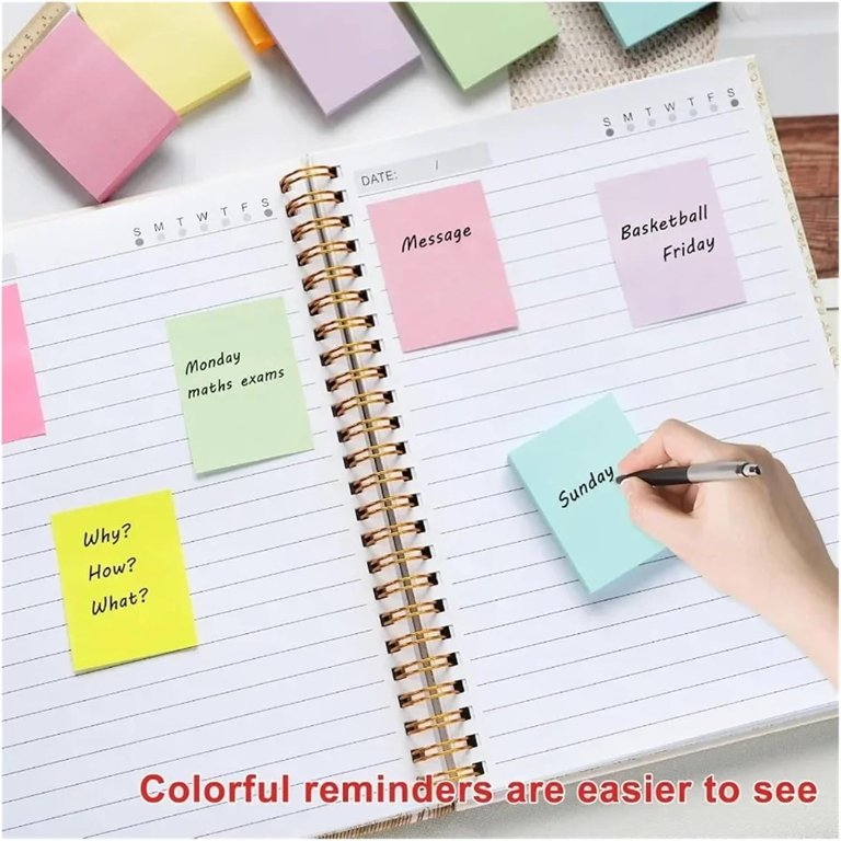 2160 Postcode Mini Sticky Notes, Mini Post It Notes 36 Pack Sticky Notes 1.5x2 in ...