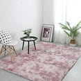 thumbnail image 3 of 5X10 Area Rug, Fluffy Rugs for Bedroom, Large Shaggy Plush Rugs for Kids Girls Baby Room, Super Soft Area Rug for Living Room, Non-Slip Fuzzy Rug for Nursery Dorm, Home Decor, Pink, 3 of 9