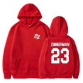 thumbnail image 4 of Sudadera con capucha con el logotipo de Bailey Zimmerman BZ para hombre y mujer, unisex, informal, de manga larga, ropa de calle con capucha, 4 of 5
