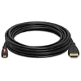 thumbnail image 2 of Cmple - Micro HDMI to HDMI Cable 15ft, Micro HDMI Cable Male to Male 4k Camera HDMI Cables for Capture Card, Video Camera, Action Camera, Pocket Camera - Black, 2 of 7