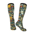 thumbnail image 4 of Balery Cute Animal Forest Fun Novelty Socks Men'S Women'S Crew Socks Funny Crazy Novelty Socks Quirky And Cool Socks, 4 of 9
