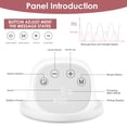 thumbnail image 2 of Wearable Breast Pump, Silicone Hands-Free Pump for Breastfeeding, Portable Breast Milk Catcher, Baby Feeding Pumps & Accessories Double-Sealed Manual Breast Pumps 12cm Flange,3 Modes 9 Levels, 2 of 10