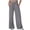 Gray-sweatpants for women, variant on Wide Leg Pants for Women Elastic Waisted Drawstring Solid Color Sweatpants Casual Trousers with Pockets