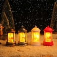 thumbnail image 1 of Fiudx Farol Navideño, Luz Nocturna de Papá Noel, Lámpara de Aceite Portátil, Exquisita Decoración para El Árbol de Navidad, Multiusos para Mesa y Hogar, Regalo Ideal para Amigos, Tamaño Pequeño., 1 of 2