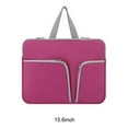 thumbnail image 4 of HLONK Housse d'Ordinateur Imperméable Étui Portable Poche de Transport Protecteur Compartiments Réutilisables Rangement d'Affaires Noir 13 Pouces, 4 of 8