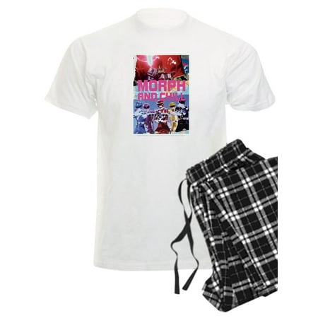

CafePress - Power Rangers Morph And Chill - Men s Light Pajamas