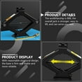 thumbnail image 2 of Car Foldable Hand Cranking Jack Rocker Folding Handle Scissor Jack Scissor Jack is a Fast and Labor-Saving Design, Load 3 tons, Heavy Duty Material, 2 of 9