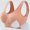 Pink, variant on WAVSUF Women's Seamless Sports Bras High Support Wirefree with Removable Pads Daily Active Yoga Bras Black Size S-5XL