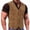 Brown, variant on Vintage Western Cowboy Suit Vest for Men Sleeveless Casual V Neck Button Down Waistcoat Jacket