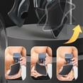 thumbnail image 1 of Pelvic Floor Exerciser 360 Rotating Baffle Hip Trainer Adjustable Thigh Leg Exercise Equipment-Black, 1 of 5
