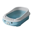 thumbnail image 2 of Inodoro para gatos Yuyangstore Bandeja de arena para gatos Azul, 2 of 8