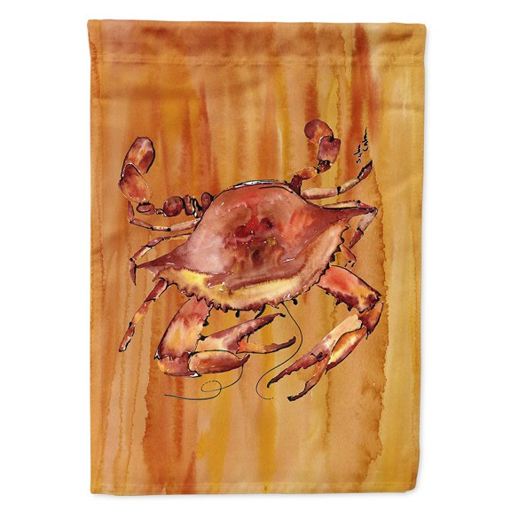 Carolines Treasures 8139-FLAG-PARENT Crab Flag multicolor