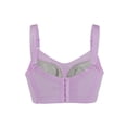 thumbnail image 2 of INSPIRE CHIC Women's Lace Front Full Coverage Push up Underwire Cami Bra Violet 40 Fit 38C/D, 2 of 5