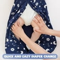 thumbnail image 5 of Yoofoss Baby Sleep Sack 0-6 Months Wearable Blanket for Babies 100% Organic Cotton 2-Way Zipper TOG 0.5 Toddler Sleeping Sack 3 Pack, Sleep Sacks, 5 of 8