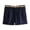Navy, variant on Womens Fashion Dressy Shorts Belted High Waisted Shorts Loose Casual Work with Pockets White XS