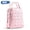 Pink + Floral, variant on Fit & Fresh Evelyn Quilted Insulated Lunch Tote for Women, Blue Floral Print