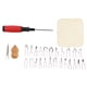 thumbnail image 3 of Kit de herramientas para quemar madera, tablero de calabaza, pluma de pirograbado, soldador eléctrico, enchufe 50WUS, 110V, 3 of 14