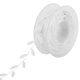 thumbnail image 2 of Cinta de satén de 16 yardas con hojas para manualidades, coronas, accesorios y regalos. blanco, 2 of 7