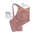 thumbnail image 4 of Fit for Me by Fruit of the Loom Women's Supportive Seamless Wirefree Bra, Style FT1048, Sizes L to 4XL, 4 of 7